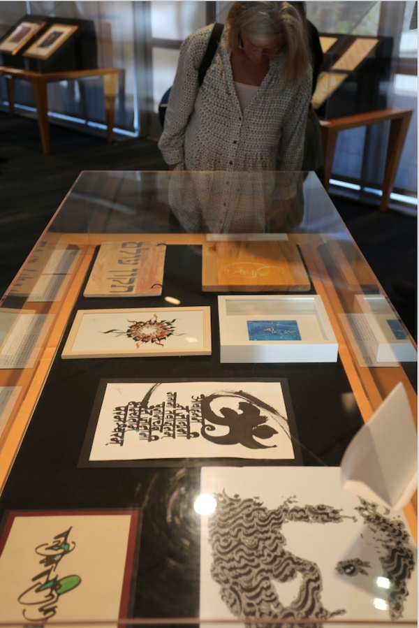 نمایشگاه خوشنویسی در کتابخانه ملی سانفرانسیسکو